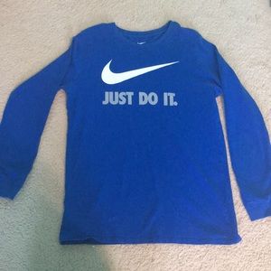 Nike Deep Blue cotton long sleeve
